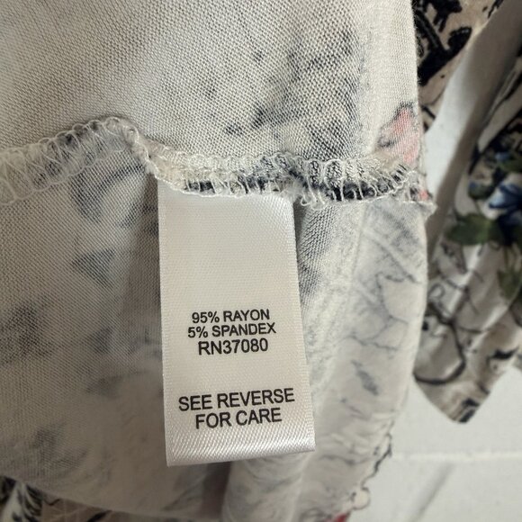 Lane Bryant Cato Bundle 2 Tops Size 18/20 Office Neutral Capsule Artsy Parisian - Picture 14 of 16